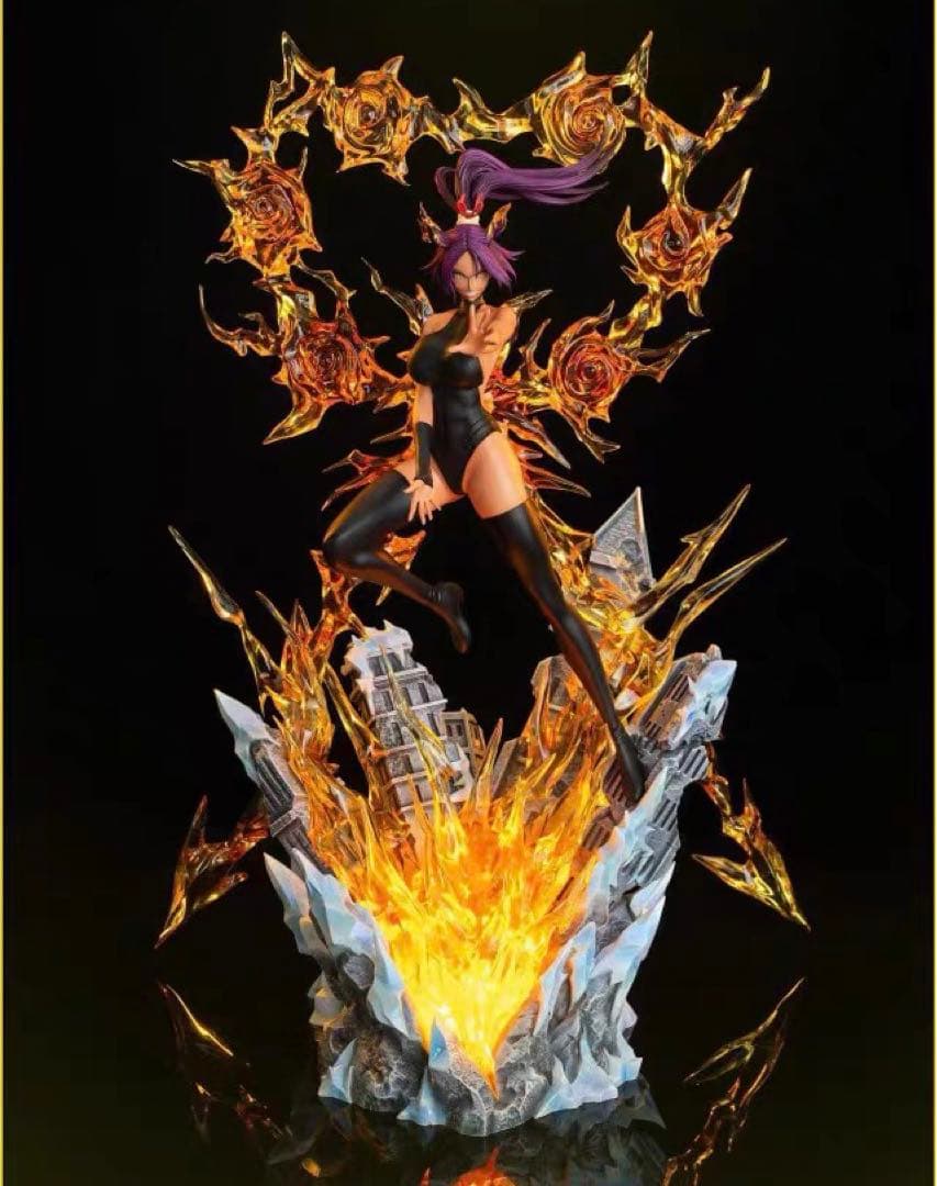 四楓院夜一 ブリーチ BLEACH ガレージキット  フィギュア