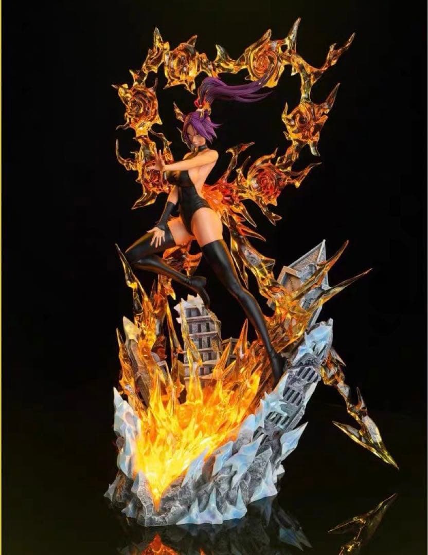 四楓院夜一 ブリーチ BLEACH ガレージキット  フィギュア