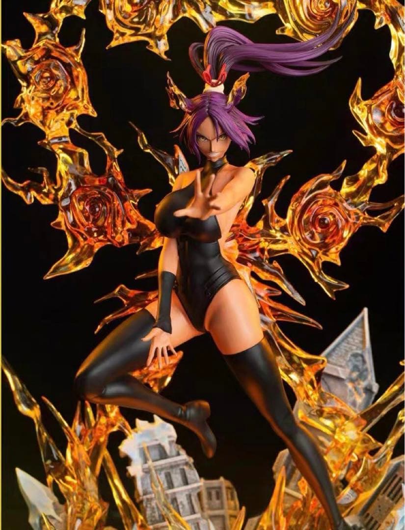 四楓院夜一 ブリーチ BLEACH ガレージキット  フィギュア