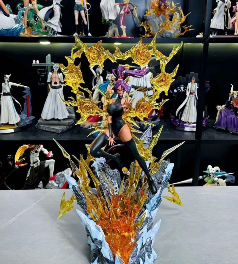 四楓院夜一 ブリーチ BLEACH ガレージキット  フィギュア