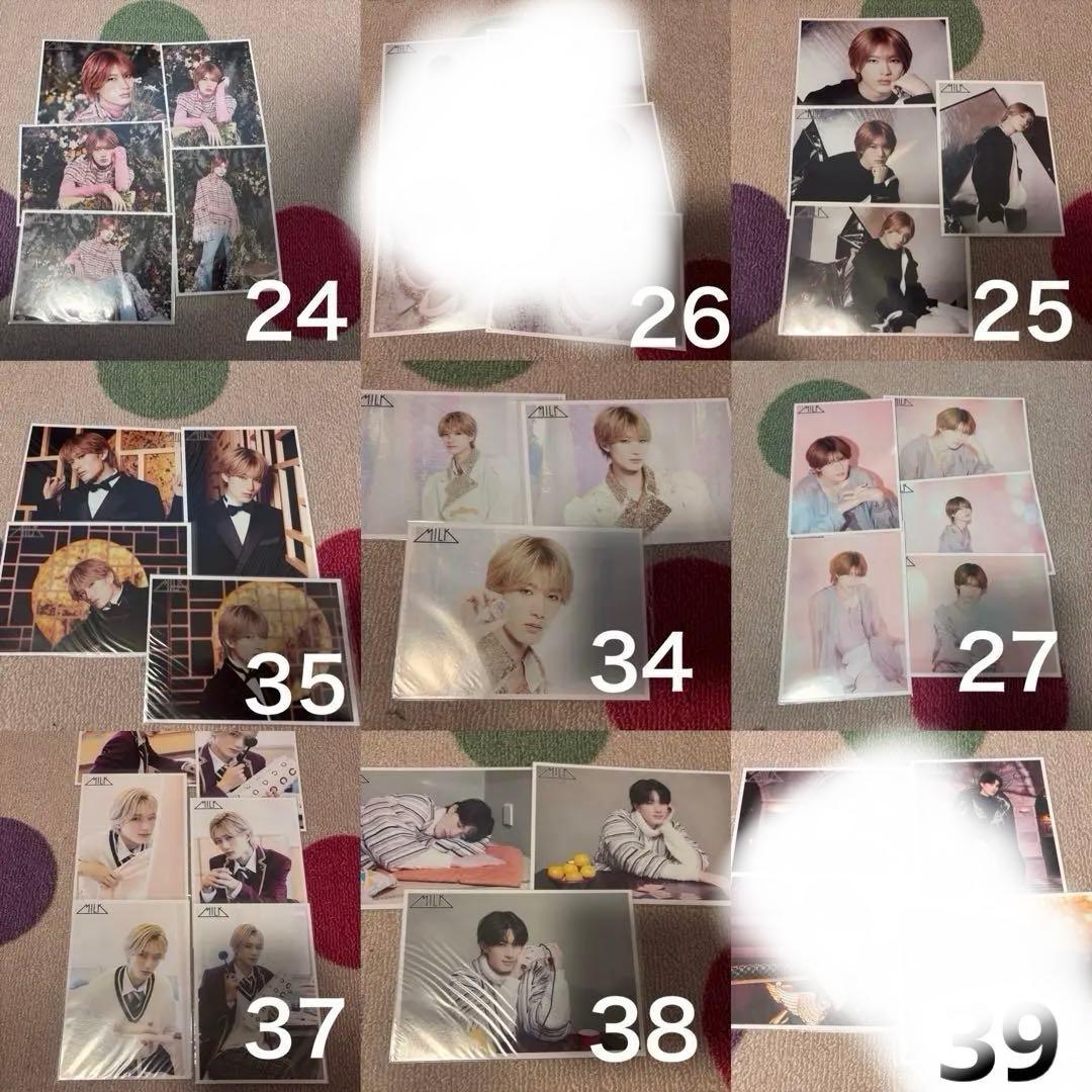 M!LK 山中柔太朗 生写真 まとめ売り 94枚