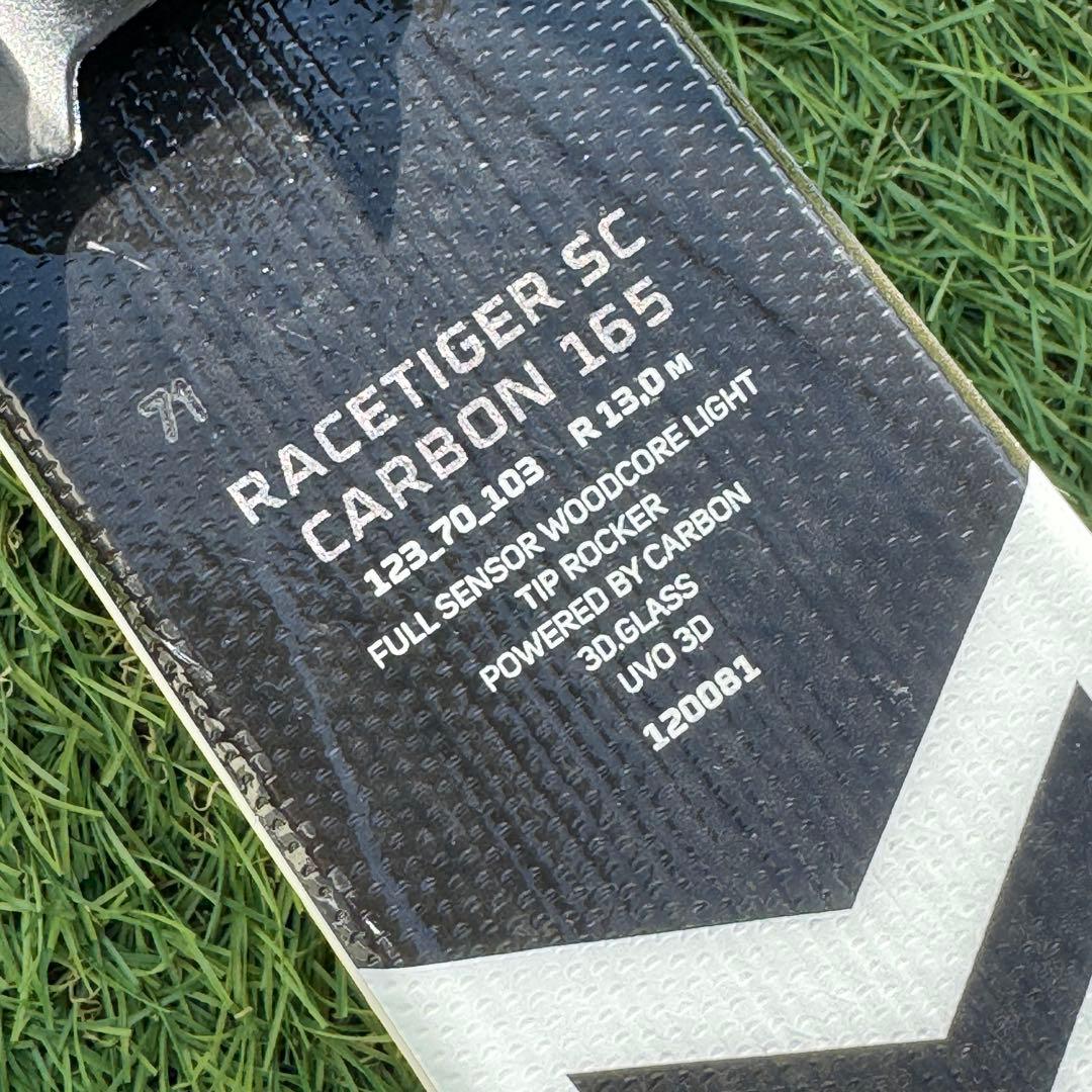 美品　VOLKL RACETIGER SC CARBON 165cm ビン付