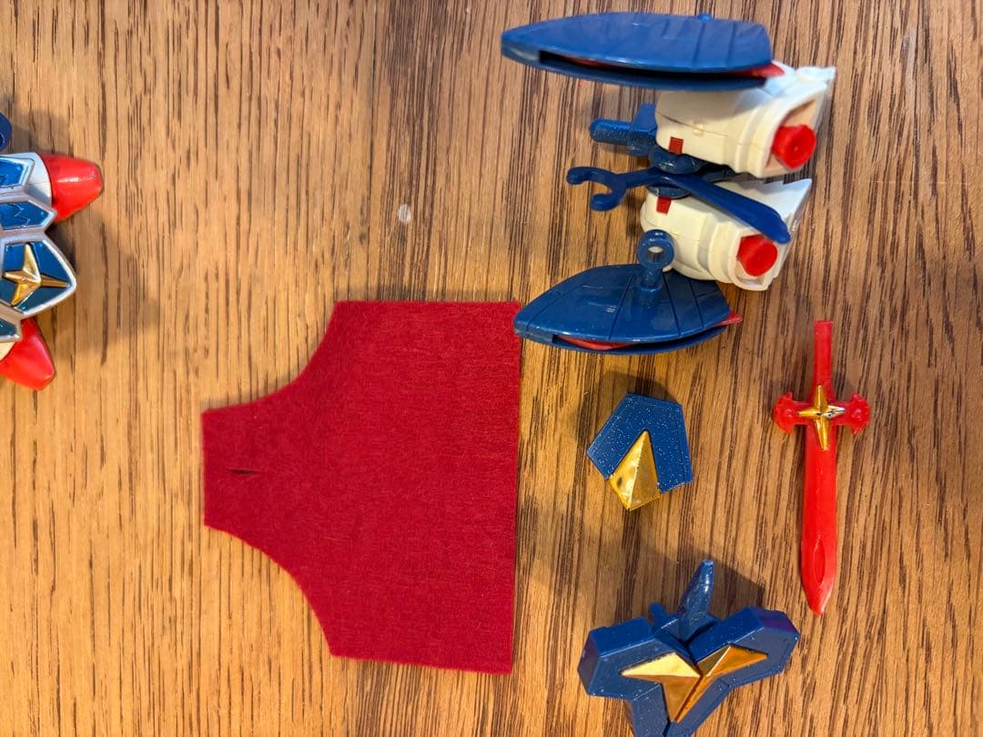 元祖SDガンダム　騎士ガンダム　フルアーマー　ナイトガンダム　おまけマント付き