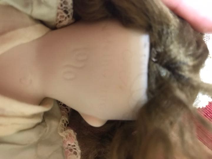 ハンドメイド ビスクドール❷ ドールスタンド付き