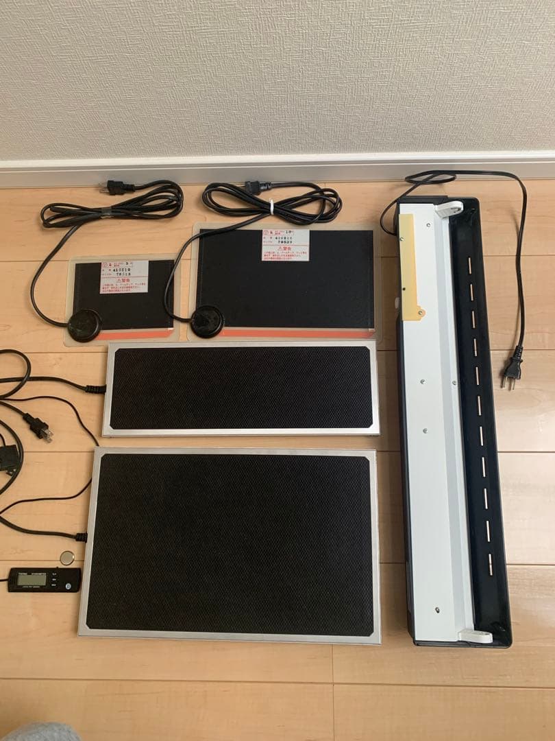 暖突　保温マット 照明　セット