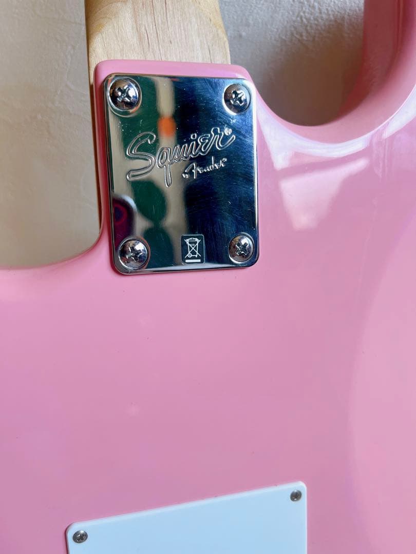 Squier by Fender ストラトキャスター ピンク スクワイヤー