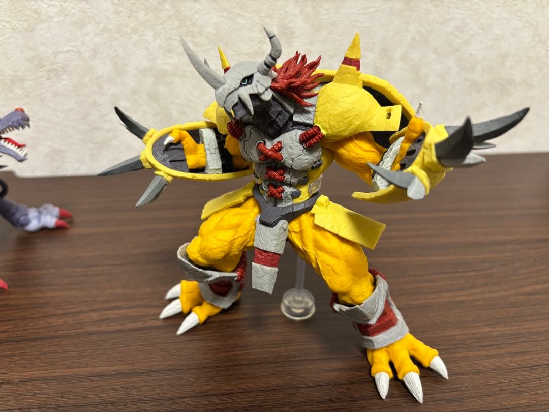 一番くじ　デジモン　究極進化　ラストワンウォーグレイモン　B賞メタルガルルモン