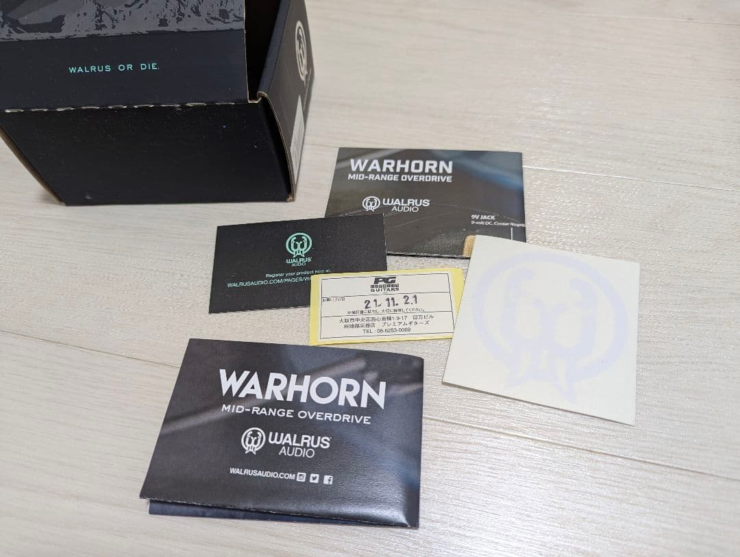 WALRUS AUDIO WARHORN オーバードライブ