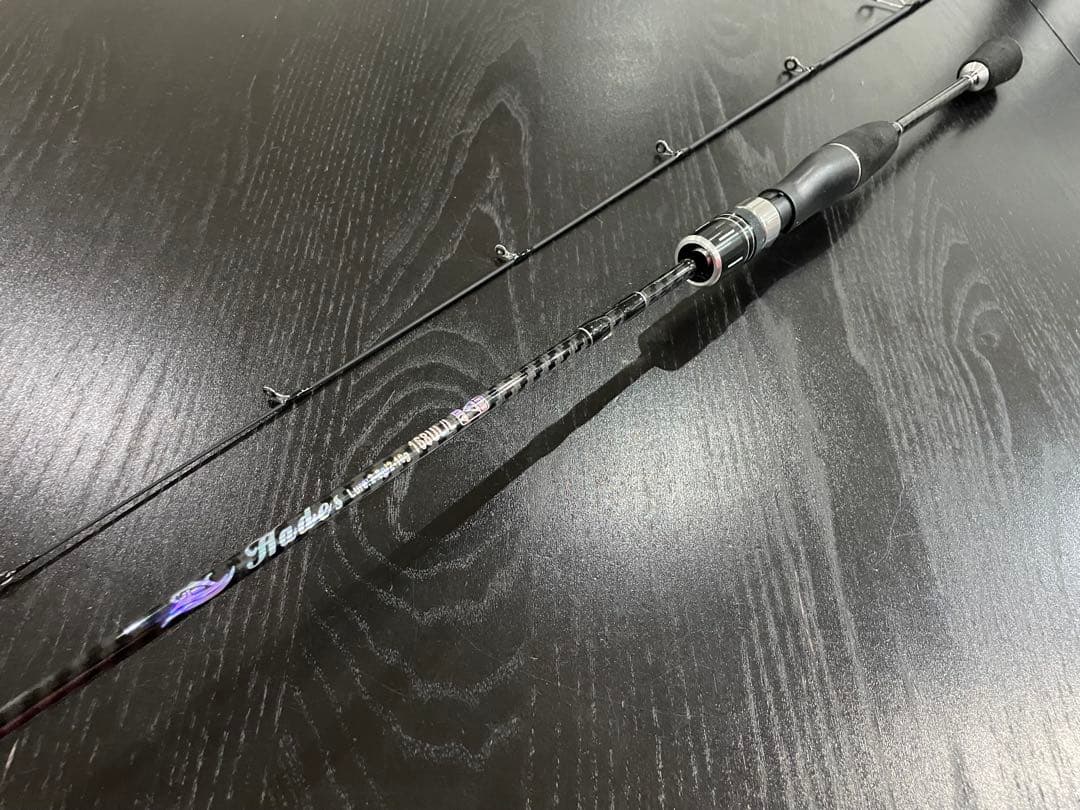 アジング釣りセット2ピースロッド（180㌢）&リール・ダイワ月下美人ワーム8点付