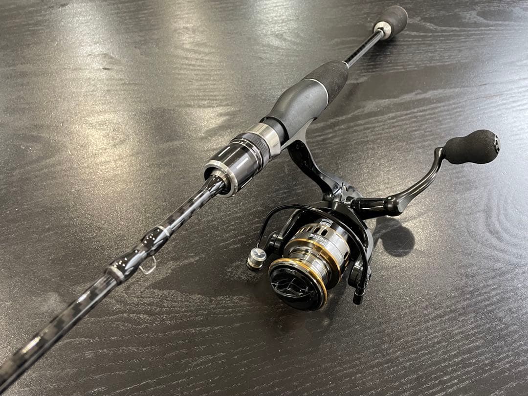 アジング釣りセット2ピースロッド（180㌢）&リール・ダイワ月下美人ワーム8点付