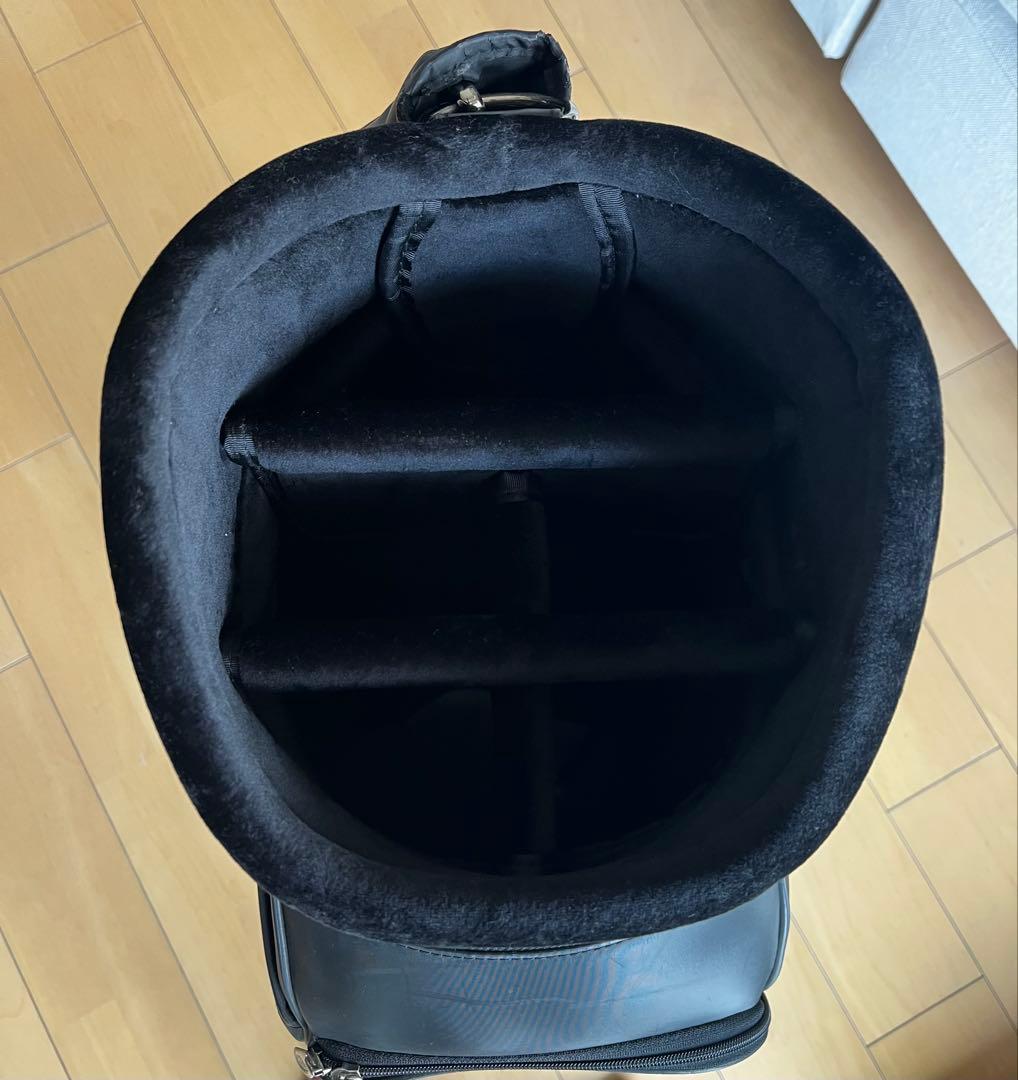 完売品希少旧ロゴ　良品　ナイキ　ゴルフ　黒　ド迫力大型キャディバッグ　NIKE