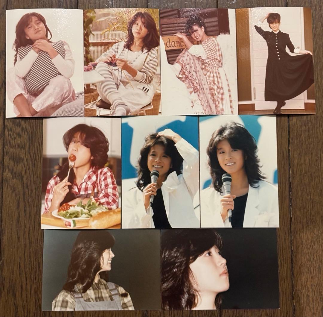 中森明菜　ひとりじめ(生写真10枚)➕生写真9枚　希少品