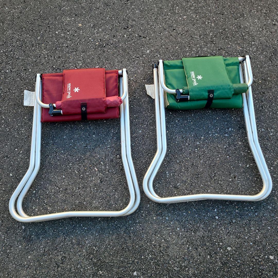 【廃盤】 peak WIDE アウトドアチェア 2脚セット