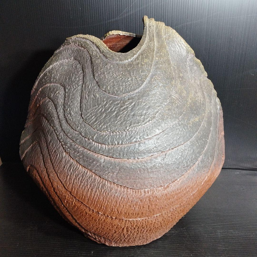 迫力の花瓶 刻印有