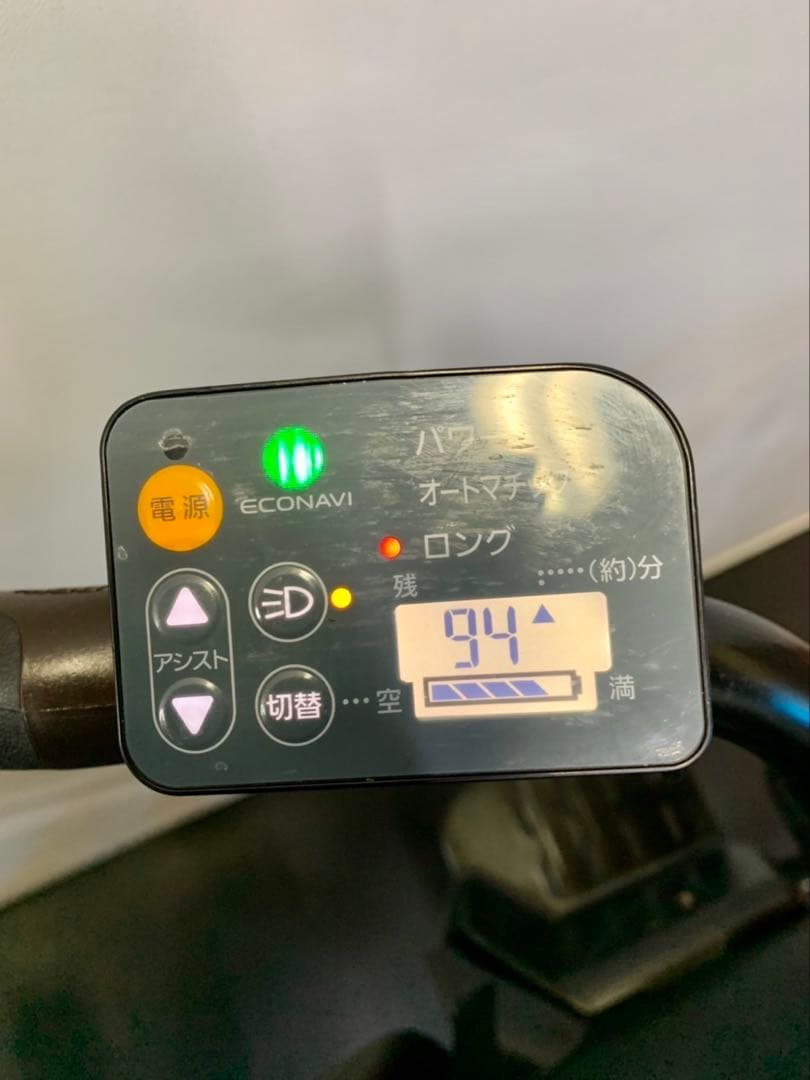 1年保証 送料無料　パナソニック　ギュットアニーズ　紺色　電動アシスト自転車