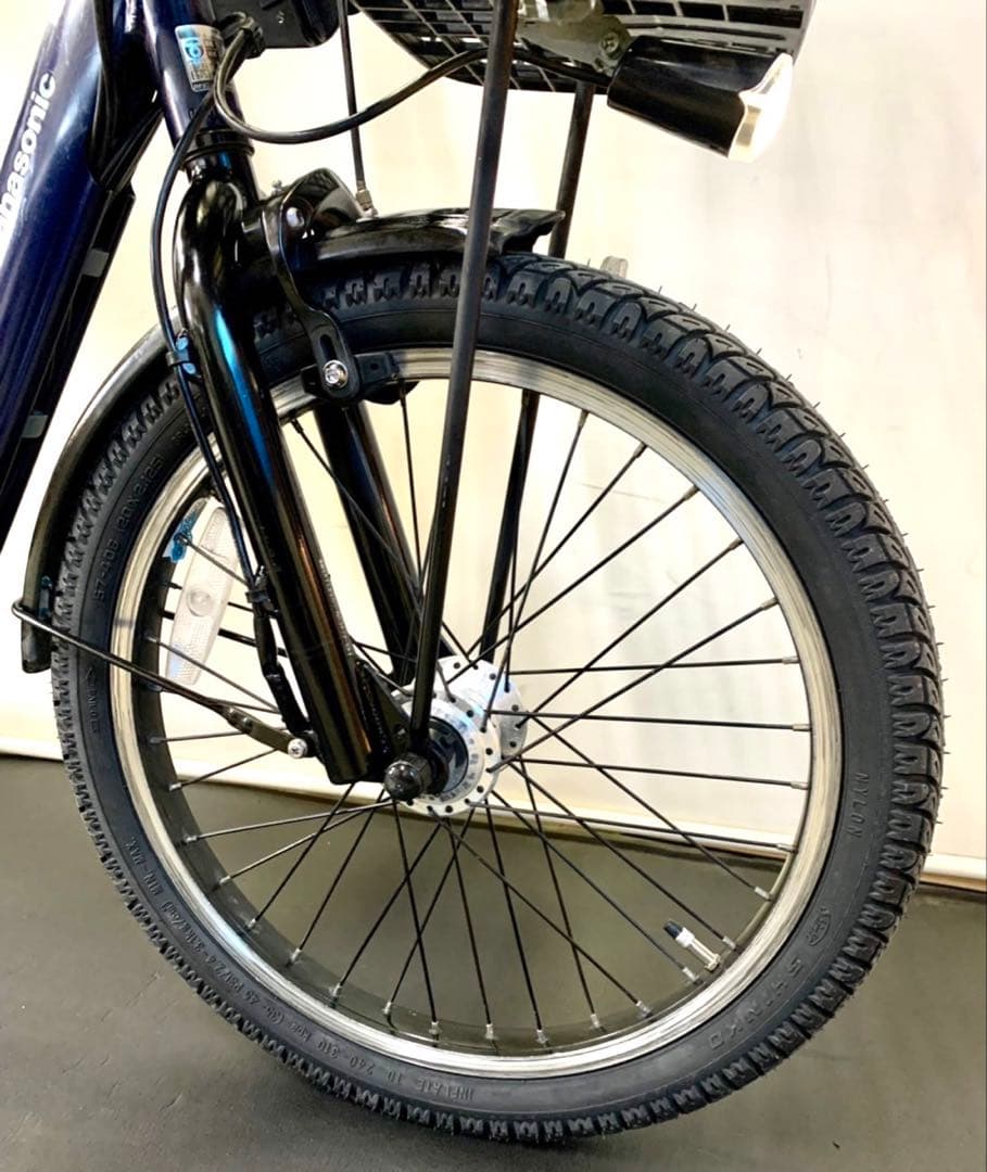 1年保証 送料無料　パナソニック　ギュットアニーズ　紺色　電動アシスト自転車