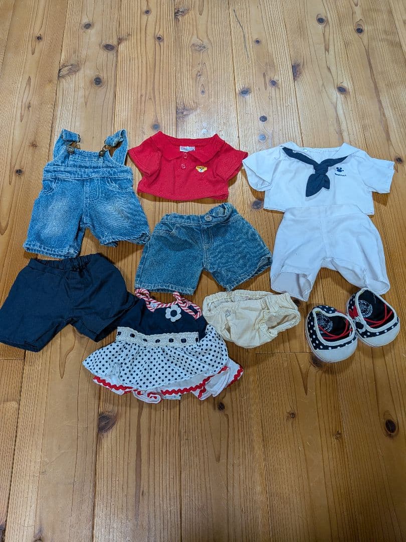 ビルドアベア・ワークショップ　服　靴　パンツ　セット　ダッフィーフレンズ同サイズ