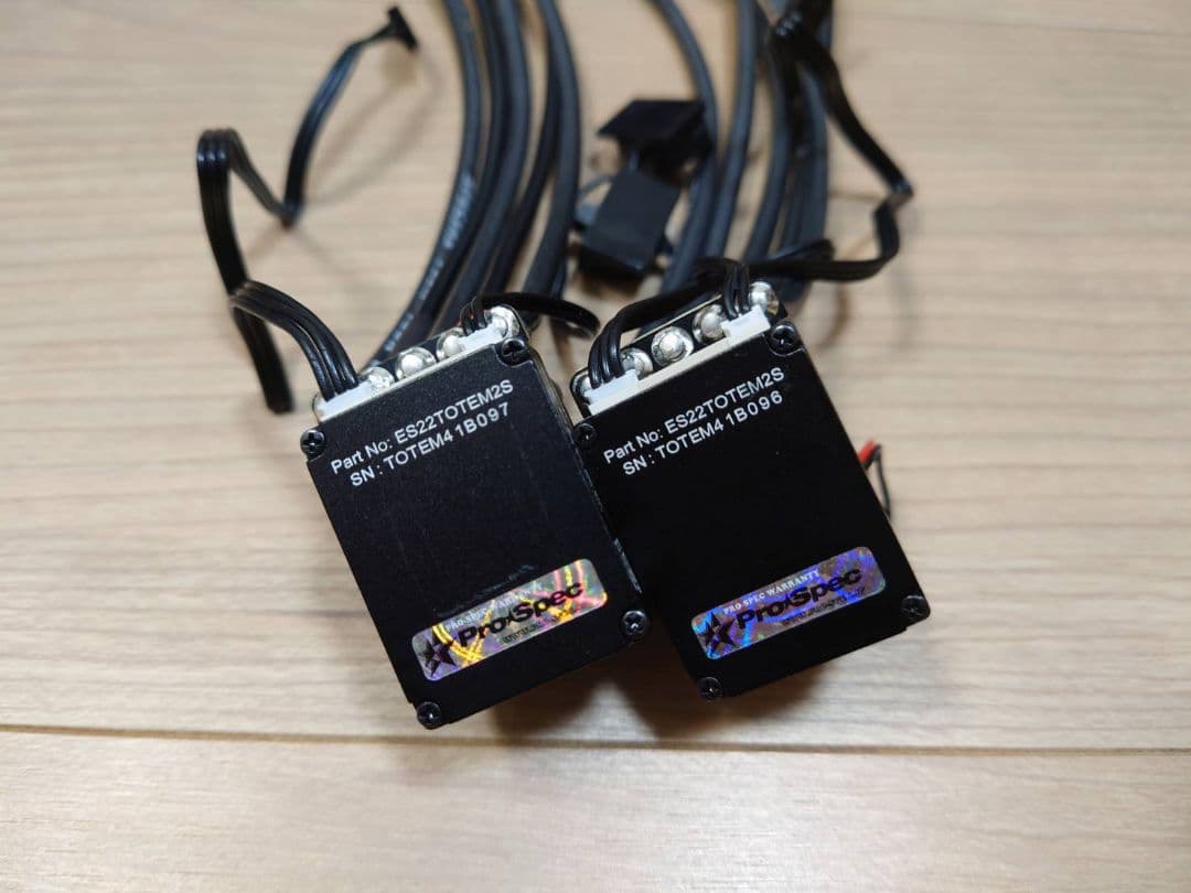 最終お値下げ オルカ ブラシレスESC 2個 プログラムカード セット