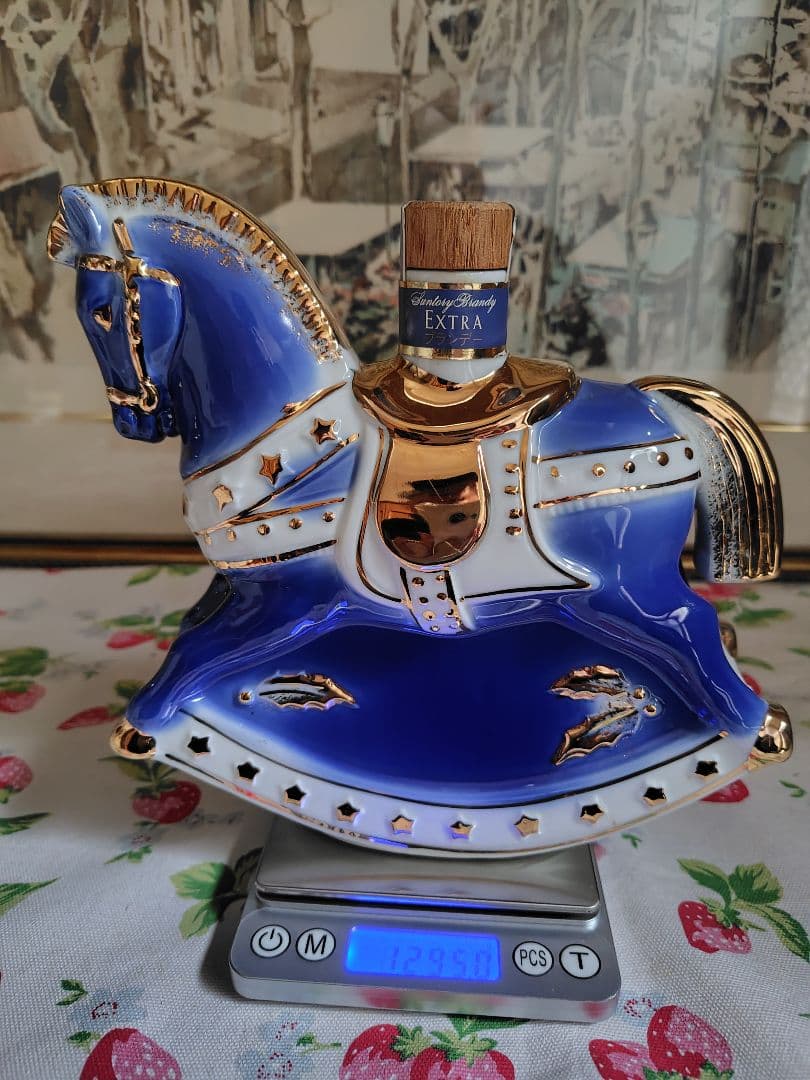 サントリー 　エクストラ 　ブランデー 　クリスマス 馬 木馬 未開栓