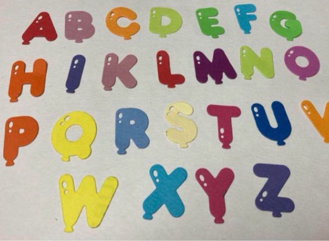 アルバム飾り　アルファベット　オーダー受付中（＾ω＾）