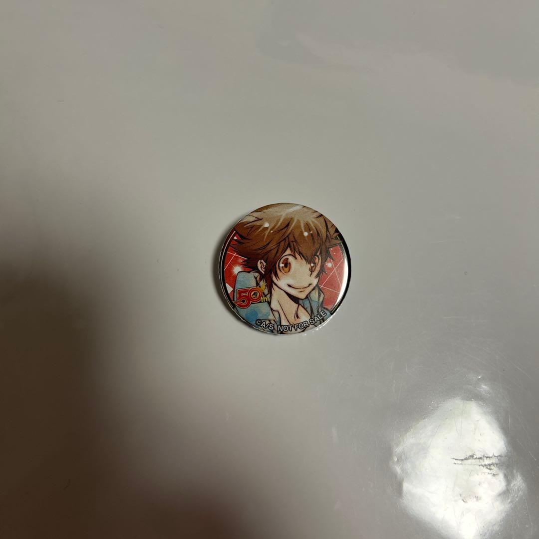 家庭教師ヒットマンREBORN ジャンプ50周年記念 缶バッジ　wj50周年