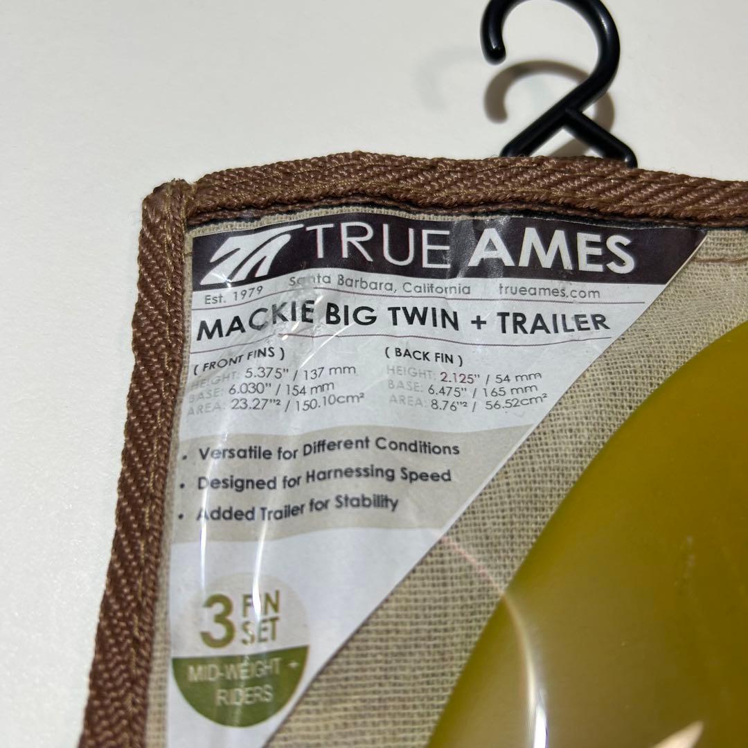 サーフィン・ボディボード TRUE AMES MACKIE BIG TWIN + TRAILER