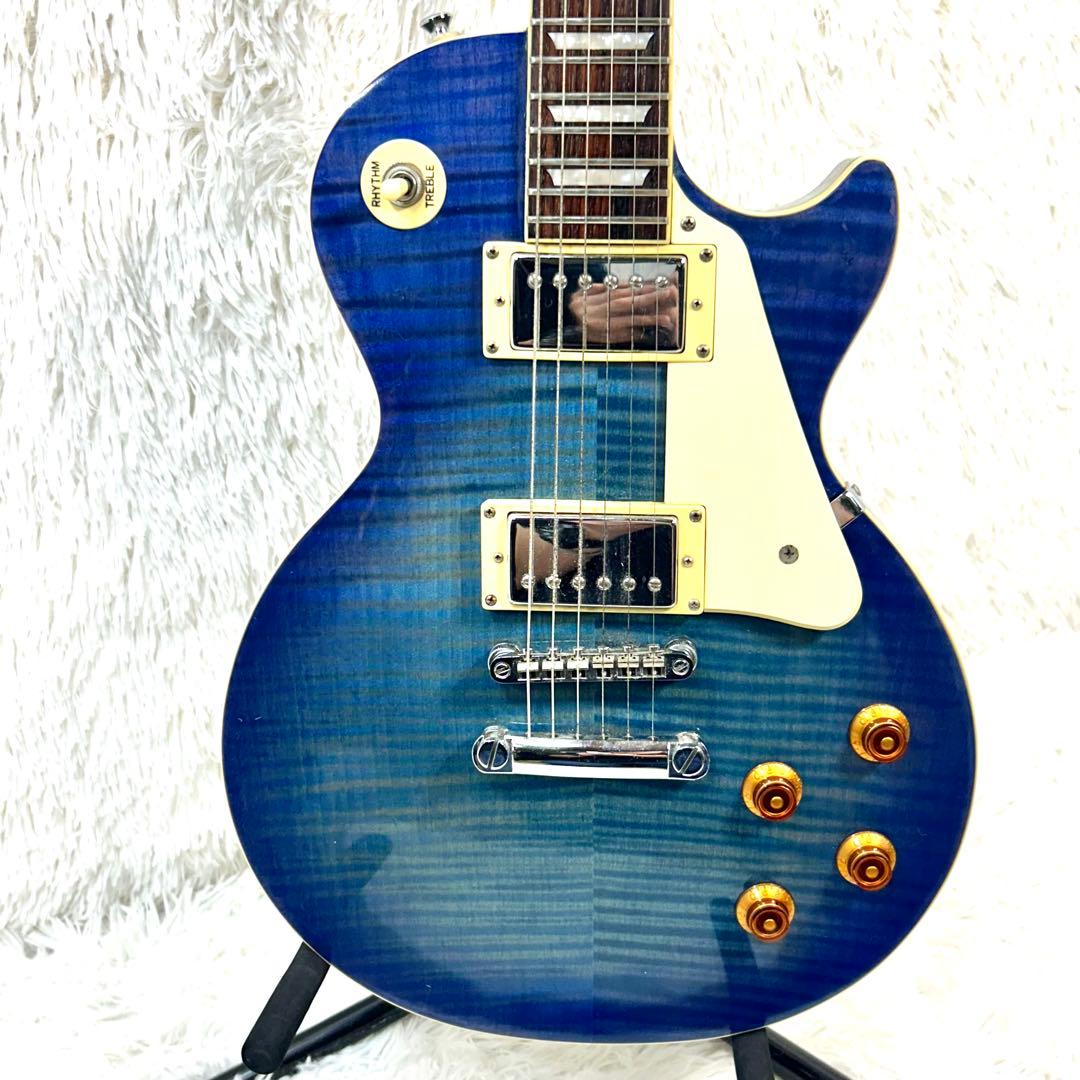 【レアカラー】 Epiphone Les Paul Standard ブルー