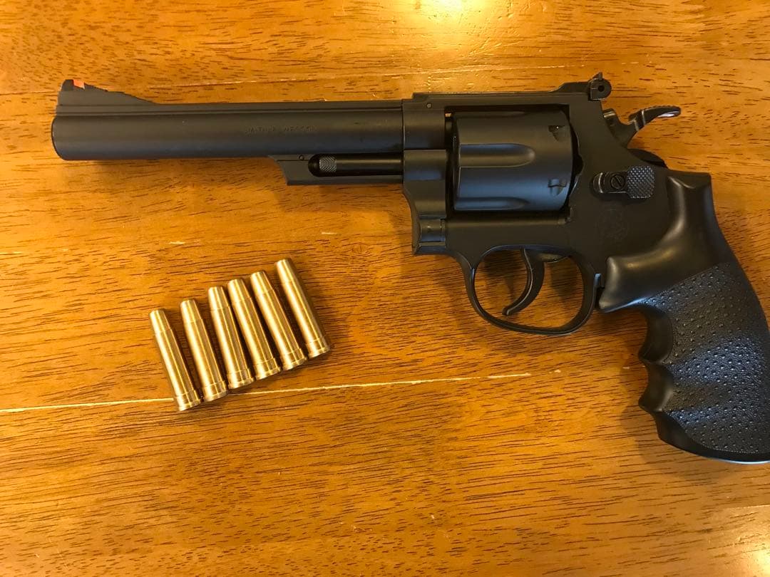 クラウンモデル エアリボルバー×4・オーセンティックカートリッジ付き セット