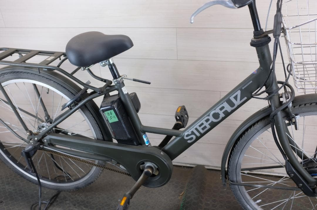 M*a様 電動自転車BS STEPCRUZ　26インチ　3段　8.0Ah充電器あ