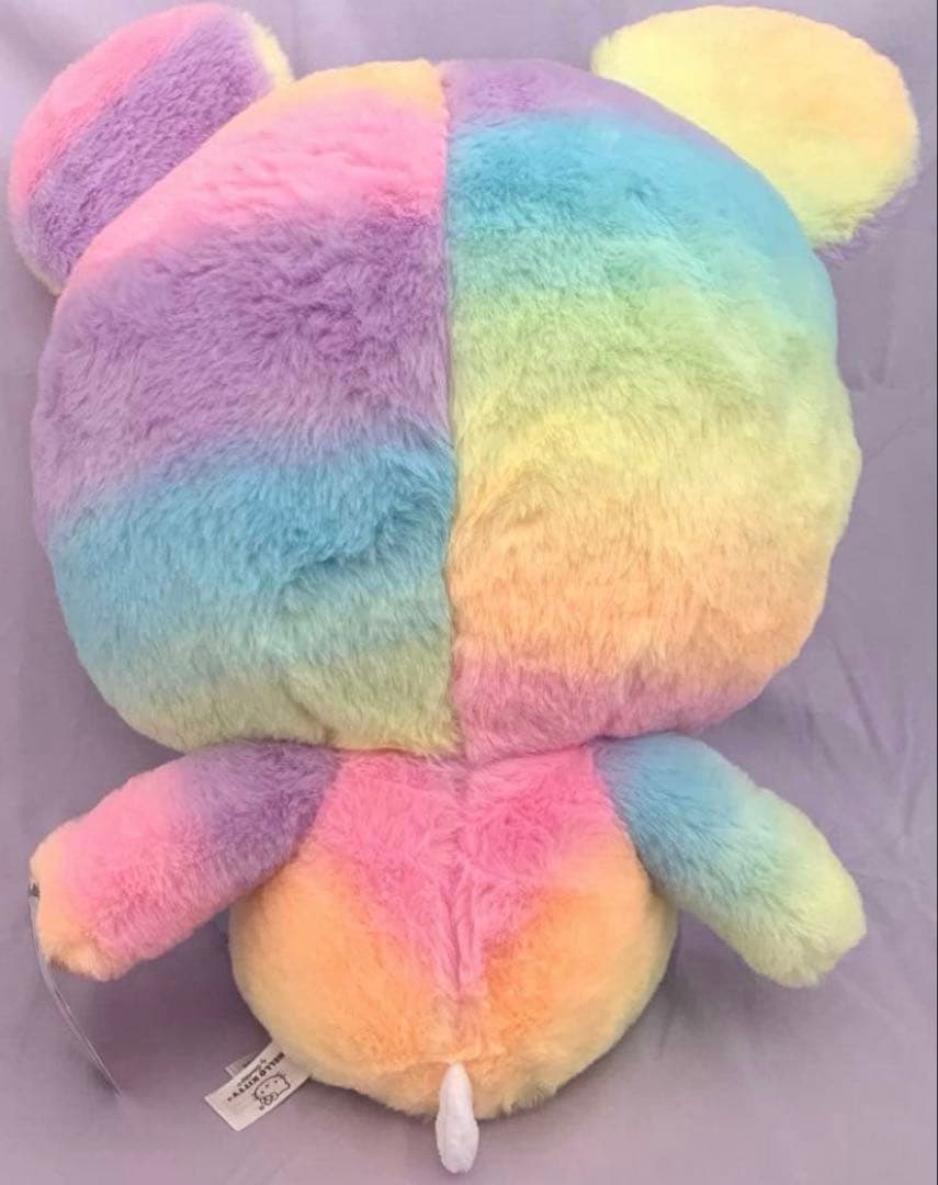 ハローキティ レインボーシャーベットぬいぐるみ ベア 17.5インチ ジョングク
