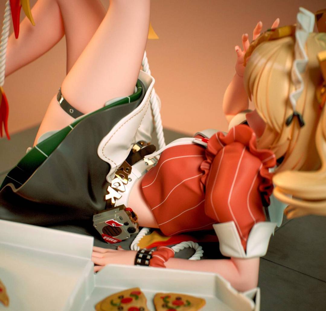 バーニス・ホワイト　17ｃｍ　1/7　未塗装未組立　ガレキ　ゼンレスゾーンゼロ