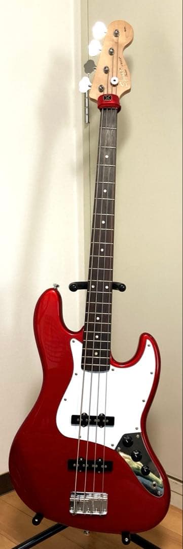 Squier Affinity ジャズベース　フレットラップ付き！