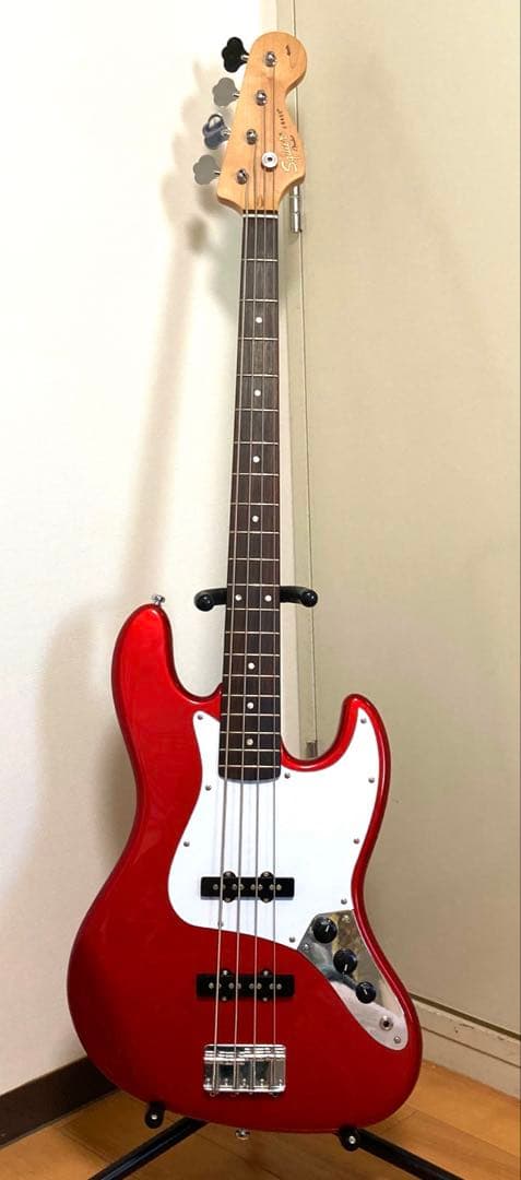 Squier Affinity ジャズベース　フレットラップ付き！