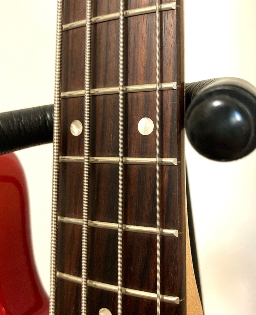 Squier Affinity ジャズベース　フレットラップ付き！