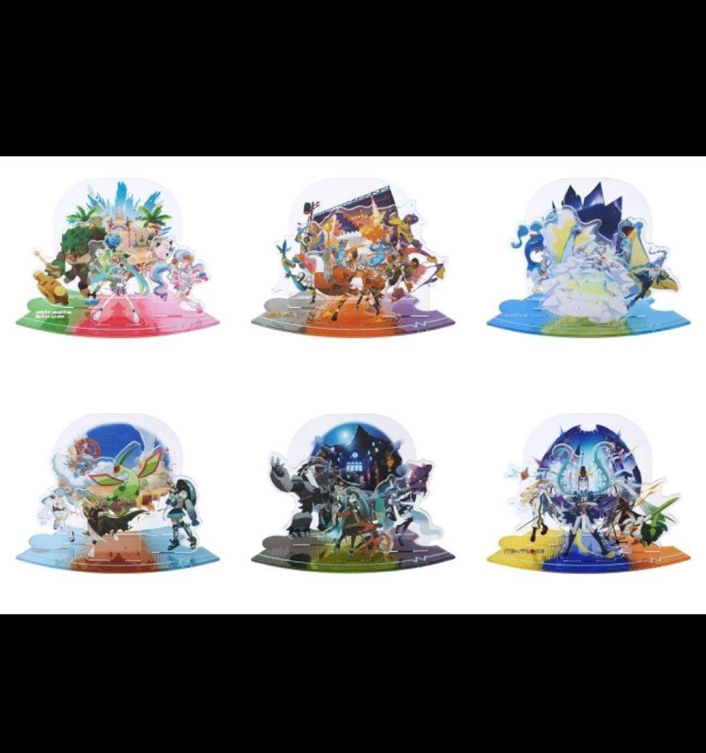 『コンプリートセット』ポケミク　つながるアクリルスタンド