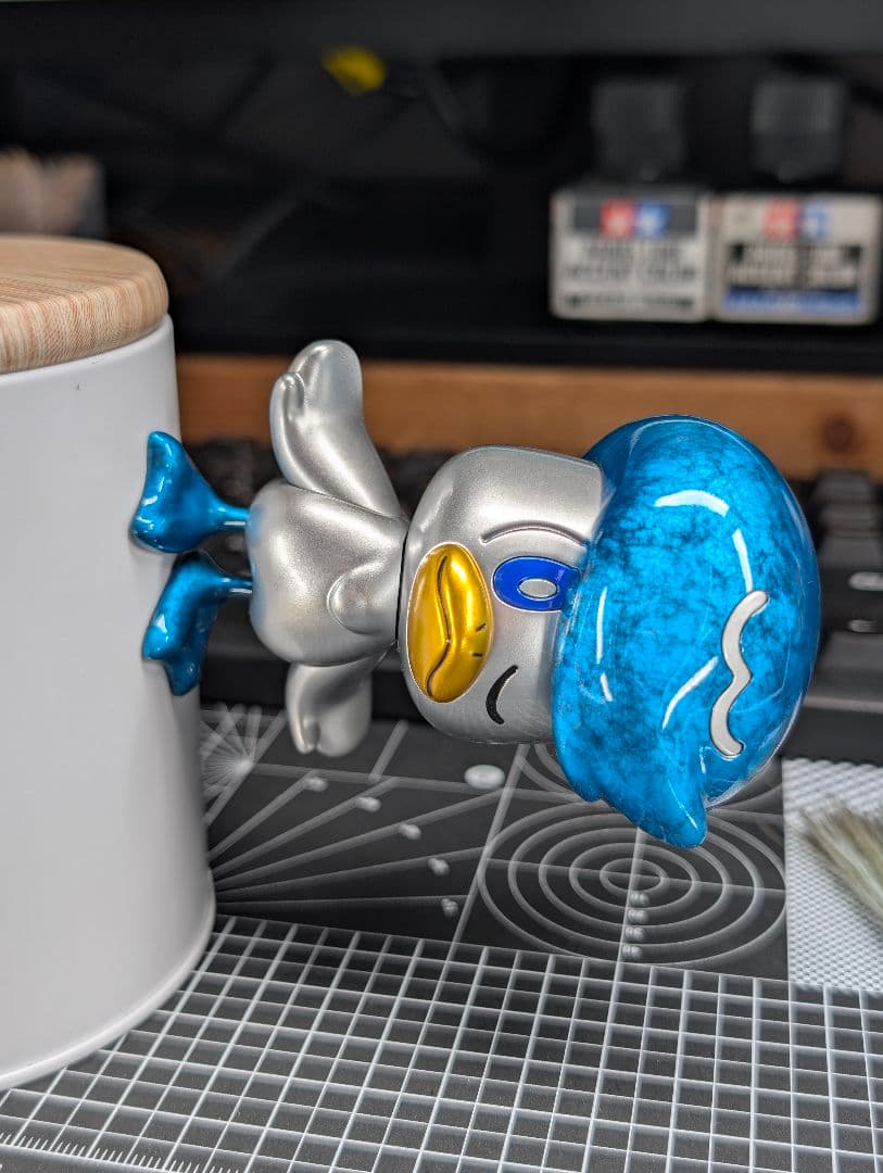 ポケプラ　クワッス　完成品　メタリック塗装　ジュエリー風