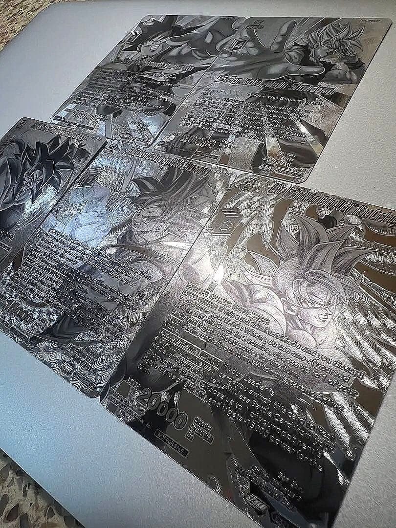 【希少】ドラゴンボールカードゲーム　孫悟空　プロモ非売品　箔押しテキスト　英語