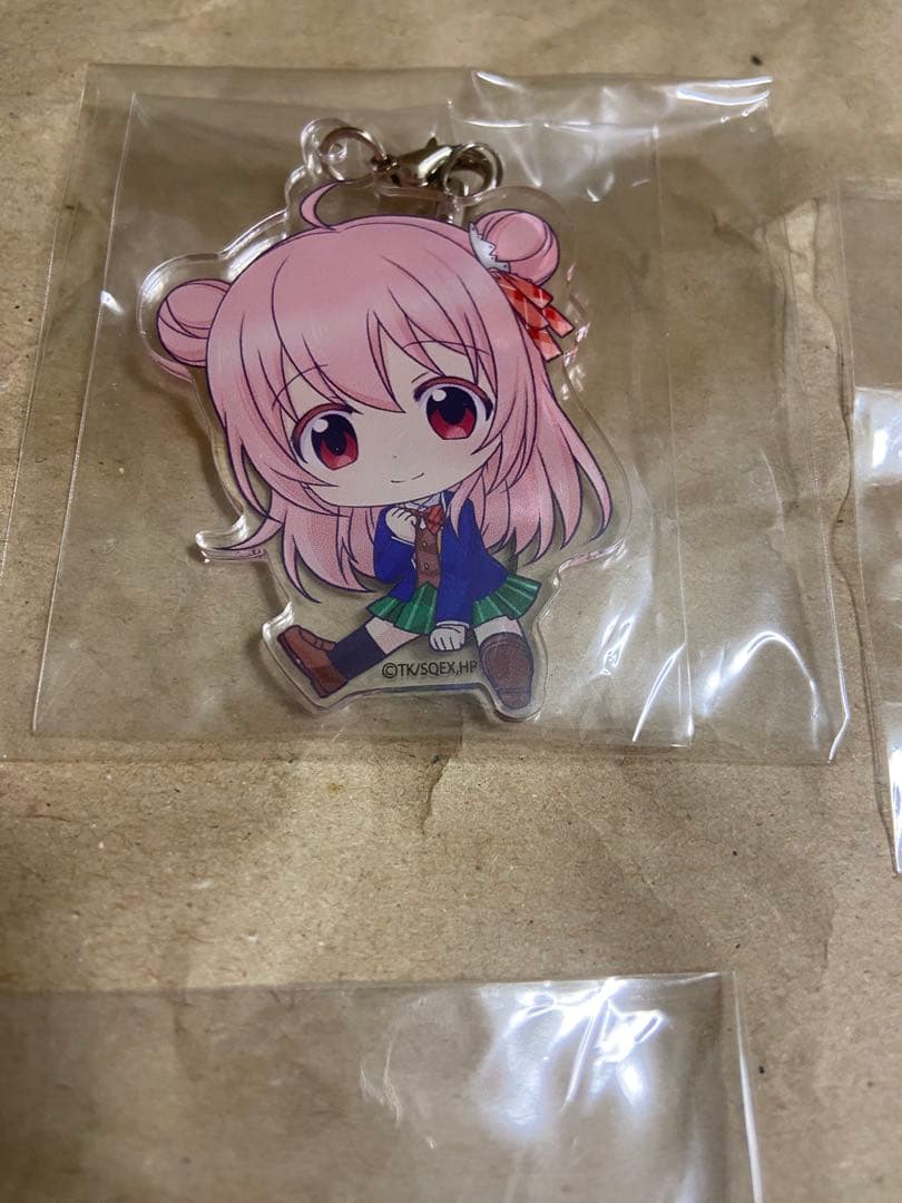 ハッピーシュガーライフ　ぺたん娘　トレーディングアクリルストラップ全種類
