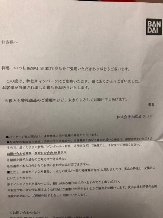 ワンピース　ヤマト　ダブルチャンス　当選品