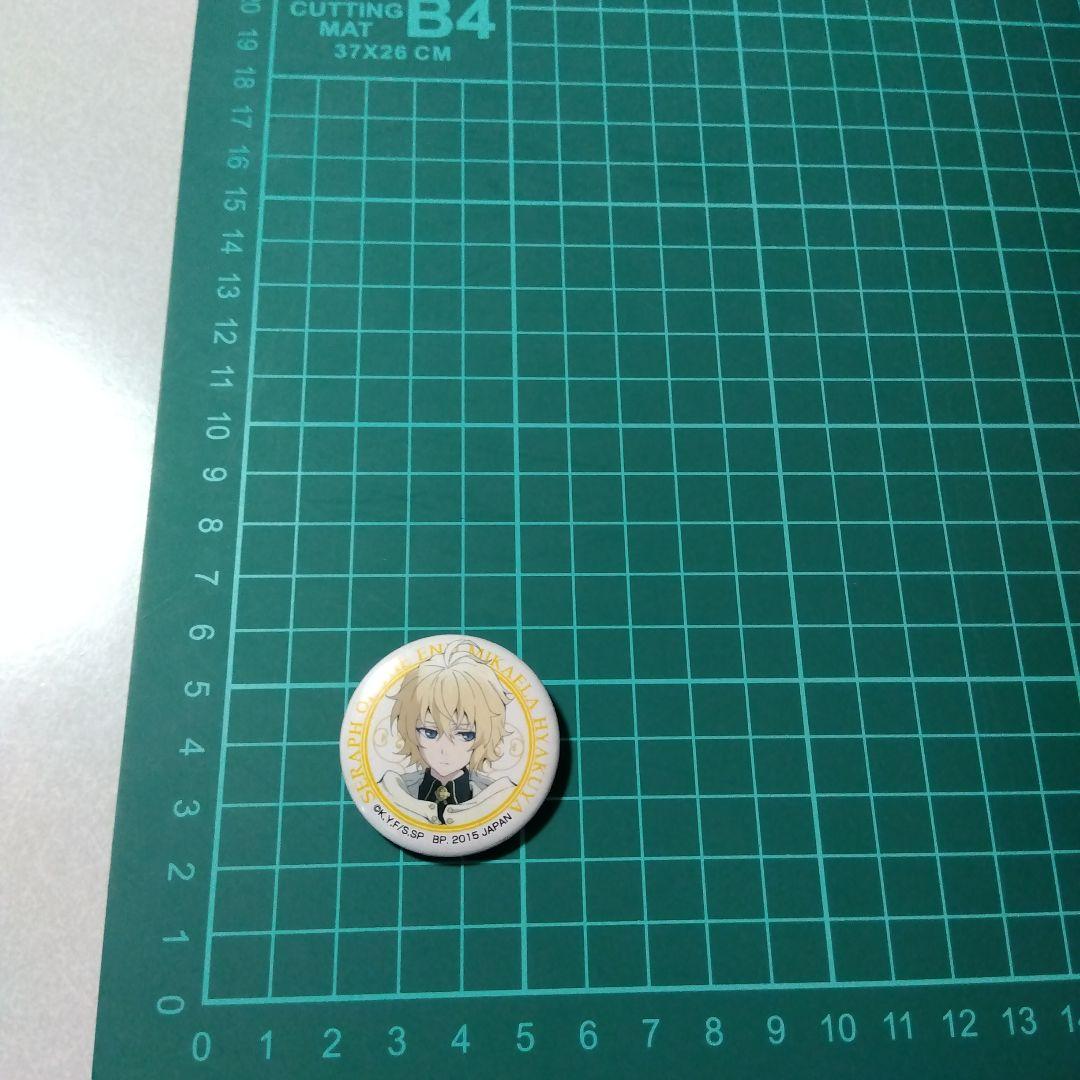 【終わりのセラフ】百夜ミカエラ 一番くじ MINI おみくじ 缶バッジ ①