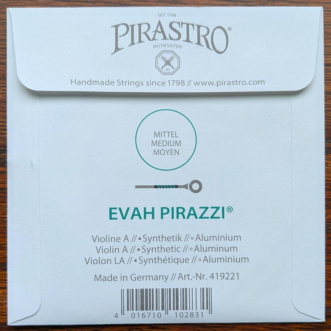 S*e様 Pirastro Evah Pirazzi バイオリン弦 　A,D,G