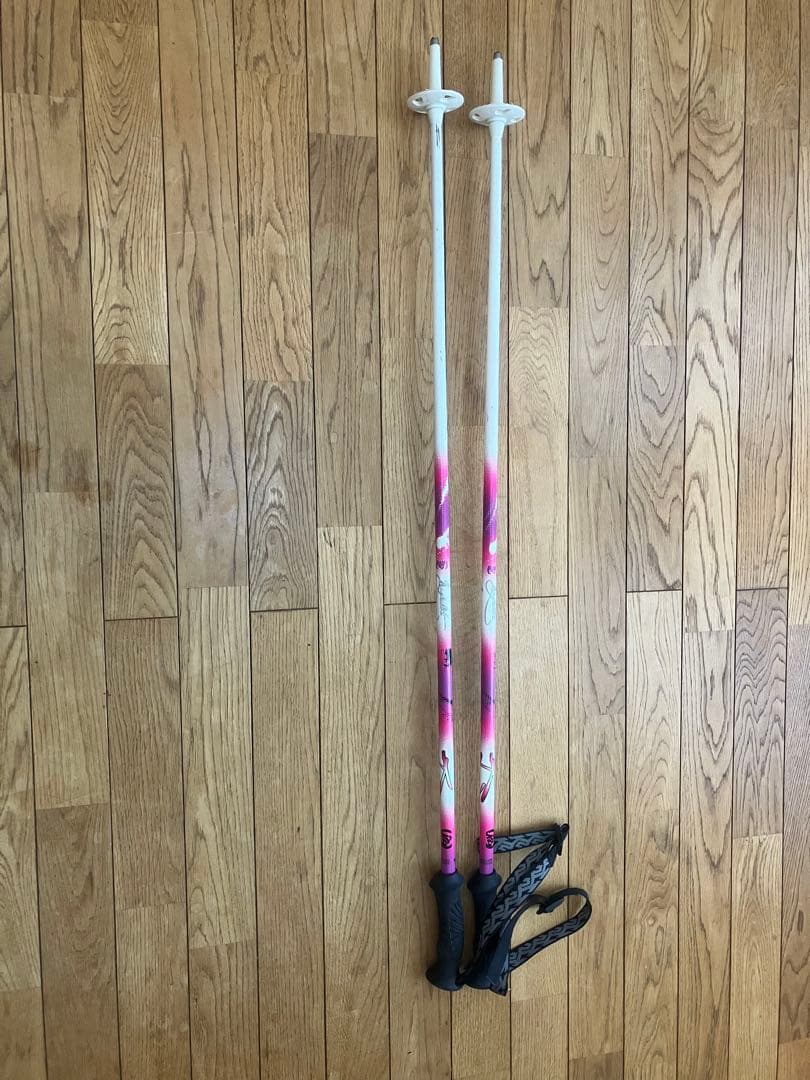 Hartスキーセット ピンク/ホワイト127センチ