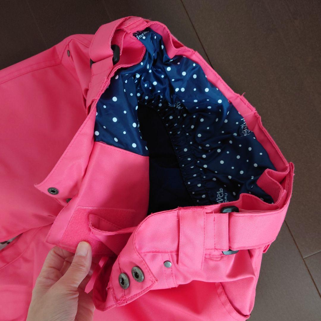 スノーボード　スノボ　スキー　ウェア　パステル　ピンク　花