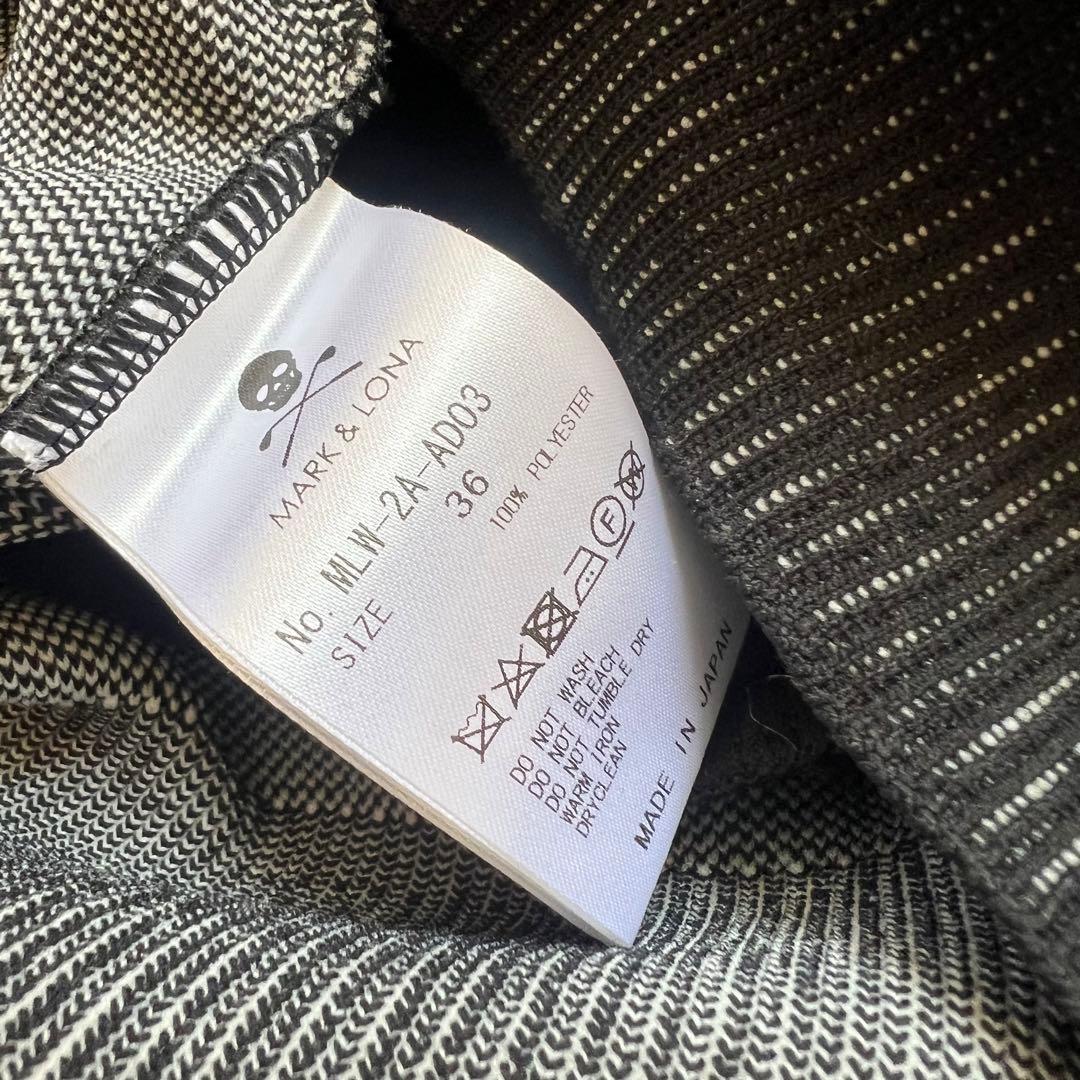 MARK&LONA マークアンドロナ　ニット　パーカー　レディース　黒　S