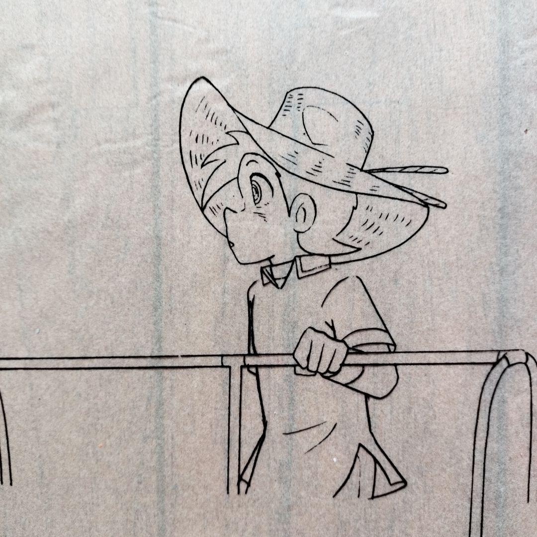 「貴重品」釣りキチ三平　セル画　　　※矢口高雄