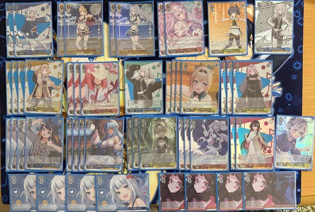 ヴァイスシュバルツ ホロライブ がうる・ぐら門電源デッキ フルホイル 調整パーツ