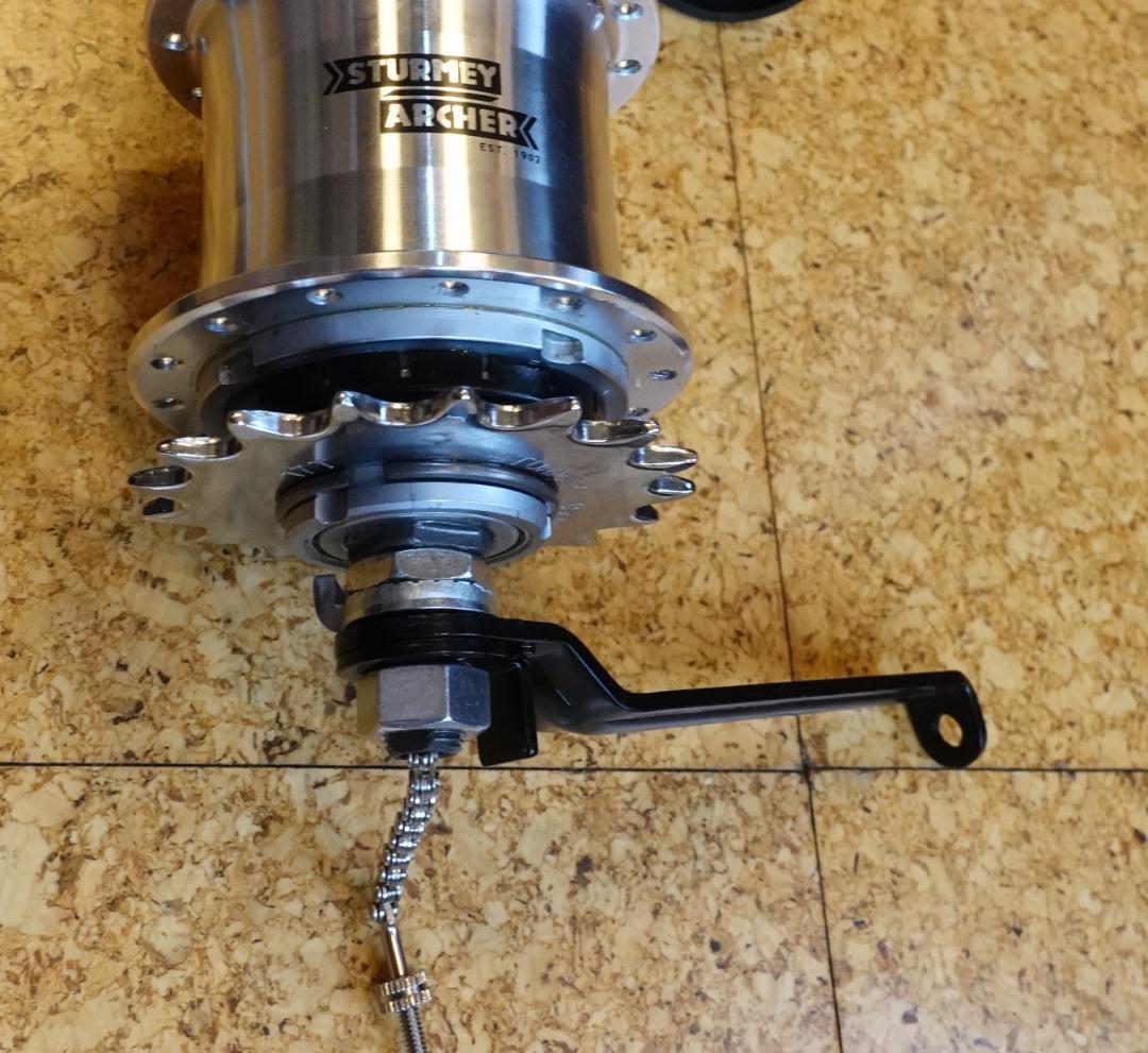 Sturmey Archer 内装変速機　３段　汎用キット一式