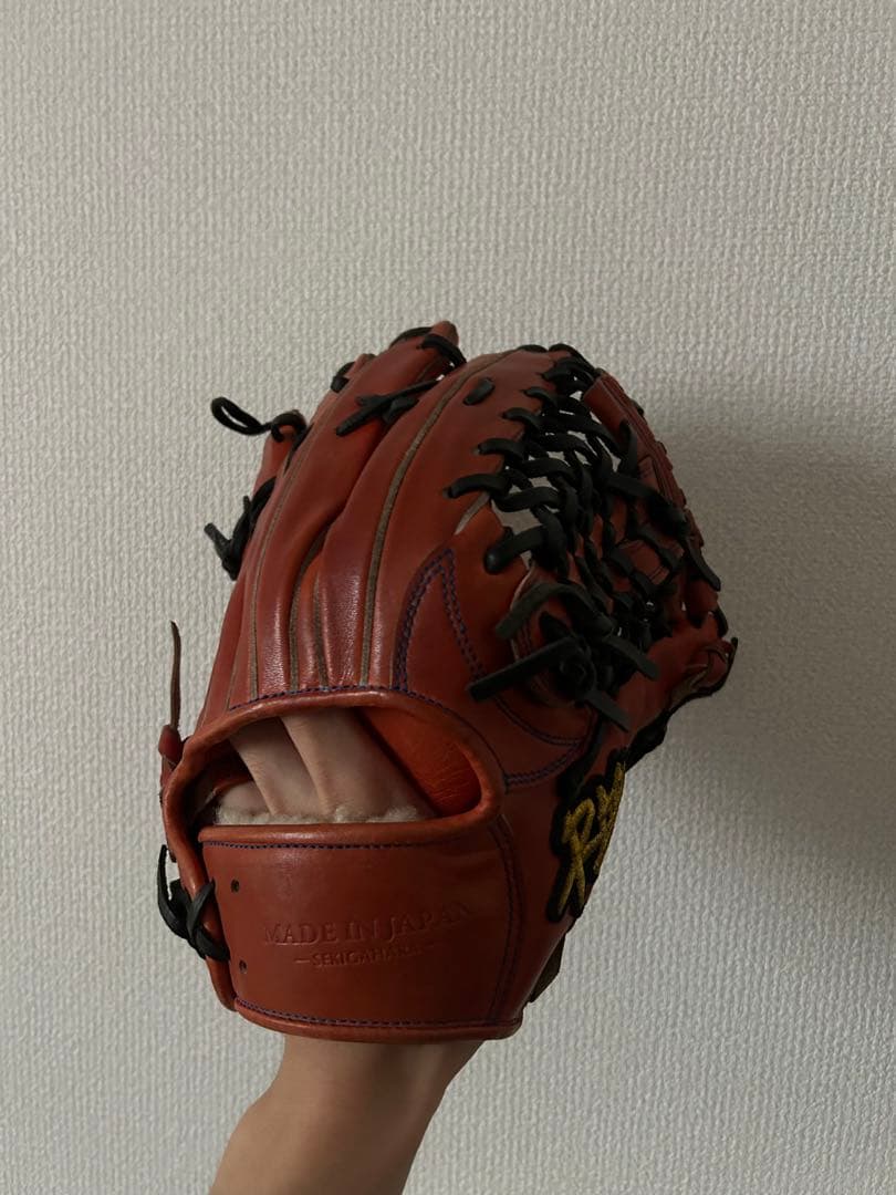 ラグデリオン　硬式外野グローブ　袋付き
