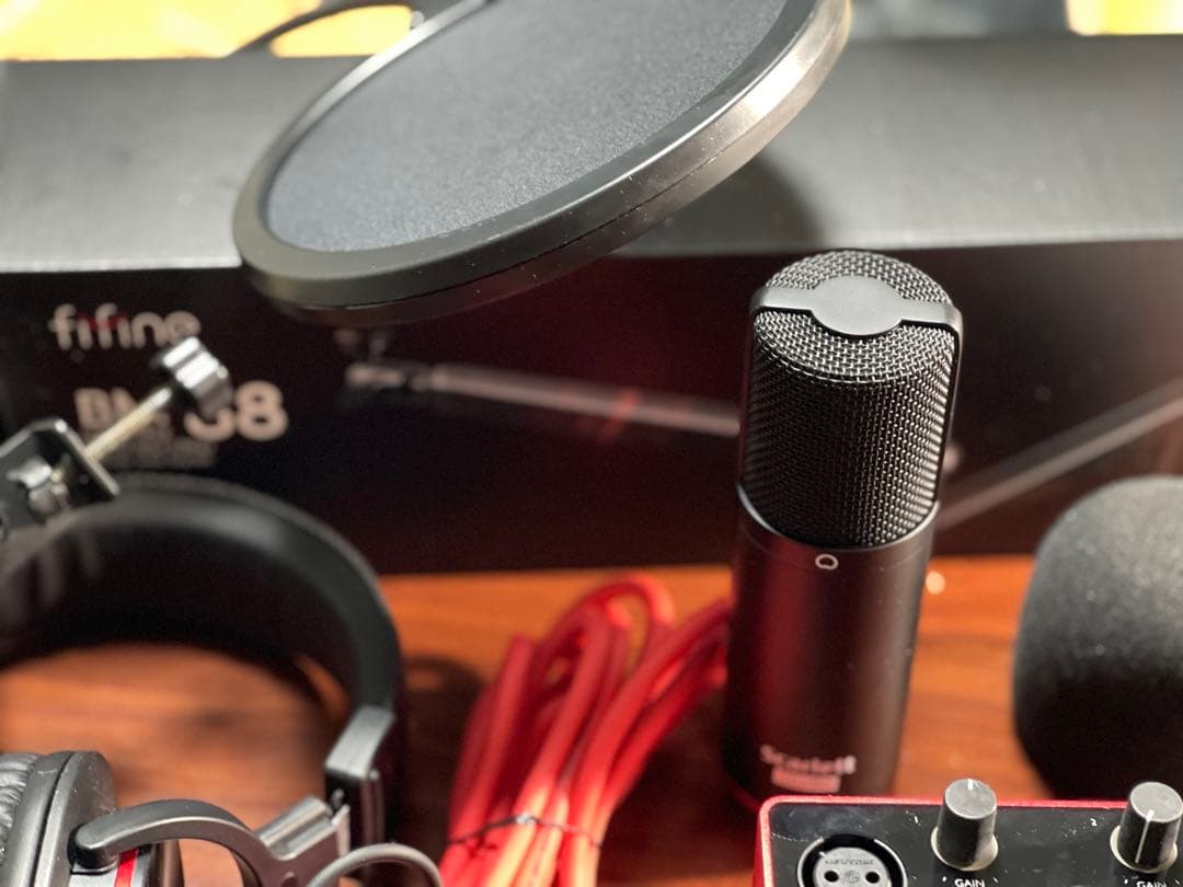 Focusrite Scarlett オーディオインターフェイスセット