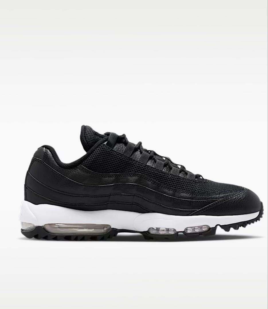 新品未使用　ナイキ　ゴルフシューズ　エアマックス95G ブラック　28.5